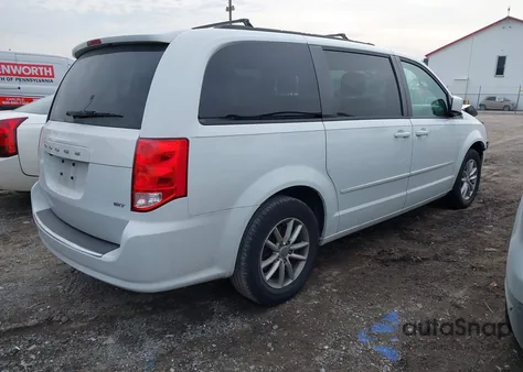 2014 Dodge Grand Caravan Sxt from USA, damaged, VIN 2C4RDGCG6ER235741